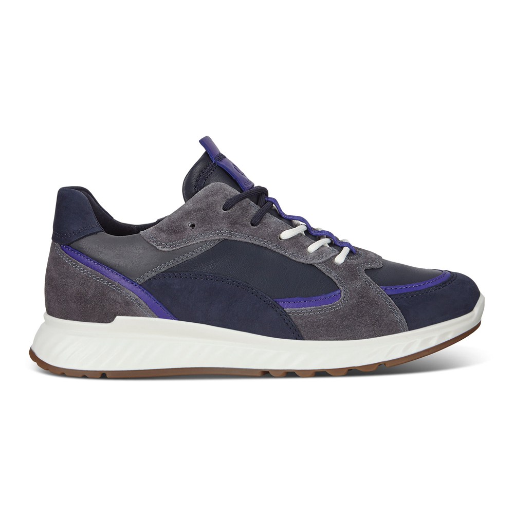 ECCO Womens Sneakers Dark Grey/Navy - St.1 - VPK-213496